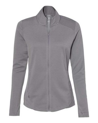 Adidas Women's Textured Full-Zip Jacket A416 Plus Size 3XL