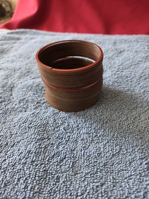 Vintage Red Metal Slinky Toy 1960s w/o box