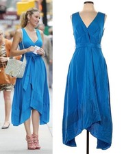MARC BY MARC JACOBS ASO GOSSIP GIRL SERENA BLAKE LIVELY Miro Silk Dress 12 RARE