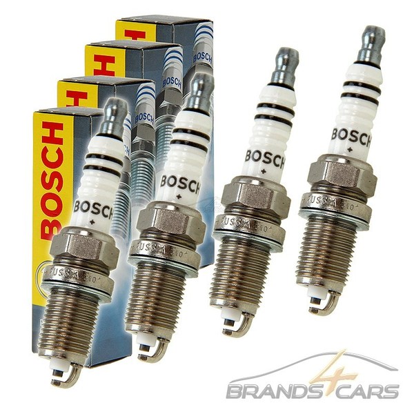 4X Bosch ZÜNdkerze ZÜNdkerzen FÜR Toyota MR-2 3 RAV-4 2 Yaris 1.8-image