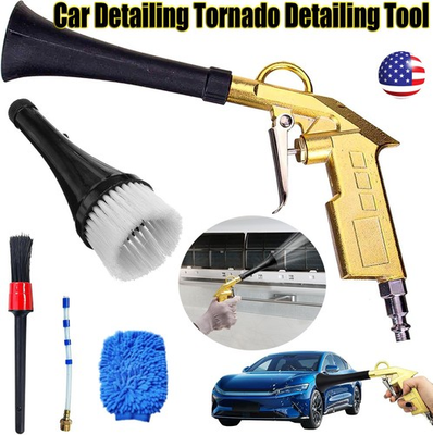 #ad Air Compressor for Car Detailing Tornado Tool High Pressure Air NEW $14.23