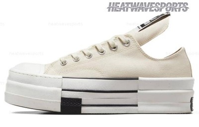Rick Owens x Converse DRKSHDW DBL DRKSTAR Chuck 70 A04955C Men New Sizes