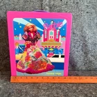 Vintage 1992 Barbie Mattel Pink Vinyl Fashion Trunk Clothes Storage Case Closet