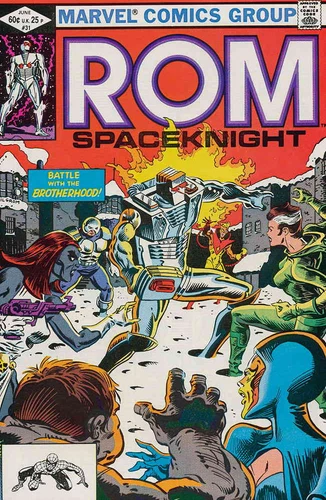 Rom #31 FN; Marvel | Spaceknight Rogue Mystique Bill Mantlo - we combine shippin