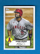 2021 TOPPS ALBERT PUJOLS 1952 REDUX BASEBALL CARD # T52-34 NM