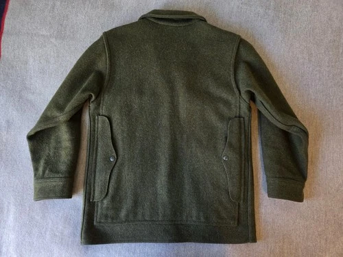 Filson Mackinaw Wool Cruiser Jacket | Size 40 | Forest Green | MSRP $599 | MiUSA image 2