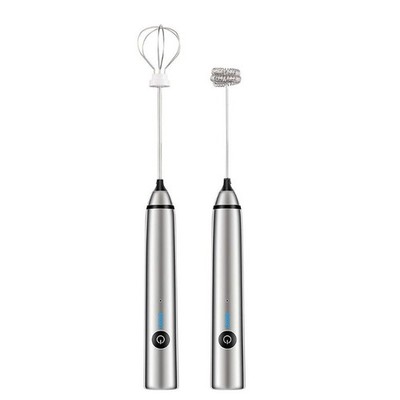 Electric Handheld Egg Beater 3 Modes Foam Maker Milk Frother Blender USB Charger
