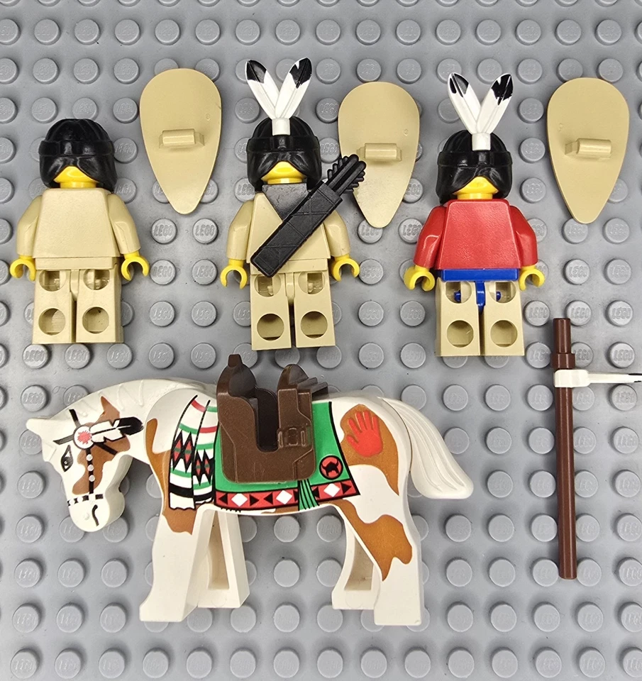 Lote de minifiguras y accesorios Lego Western Indian Foto 2 de 2