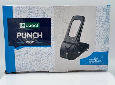 d.rect Office Punch 1300   Löcher für bis zu 100 Blatt