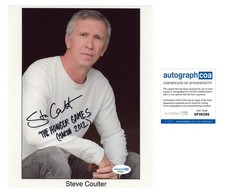 Steve Coulter "The Hunger Games" AUTOGRAPH Signed 'Game Center Tech' 8x10 Photo