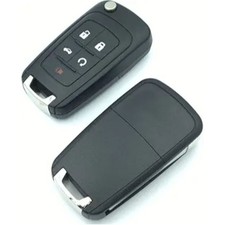Replacement Key Fob Case Fit for Camaro Cruze Equinox Impala Sonic 5 Button