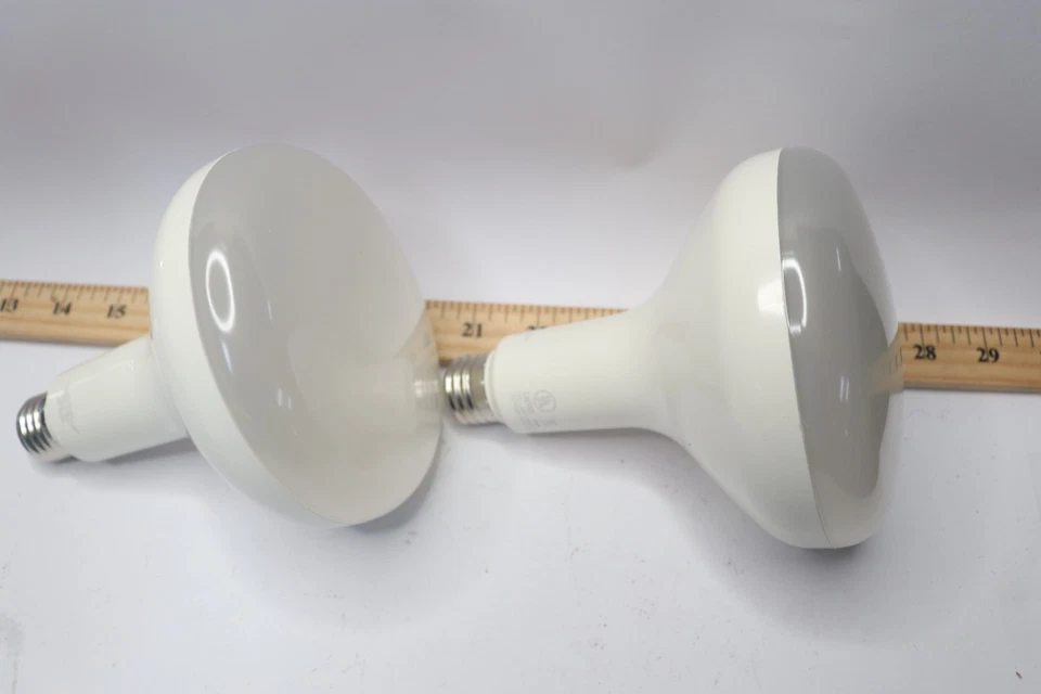 (2-Pk) EcoSmart Dimmable LED Light Bulb Bright White BR40 3000K 945lm 75W - Image 3 of 4