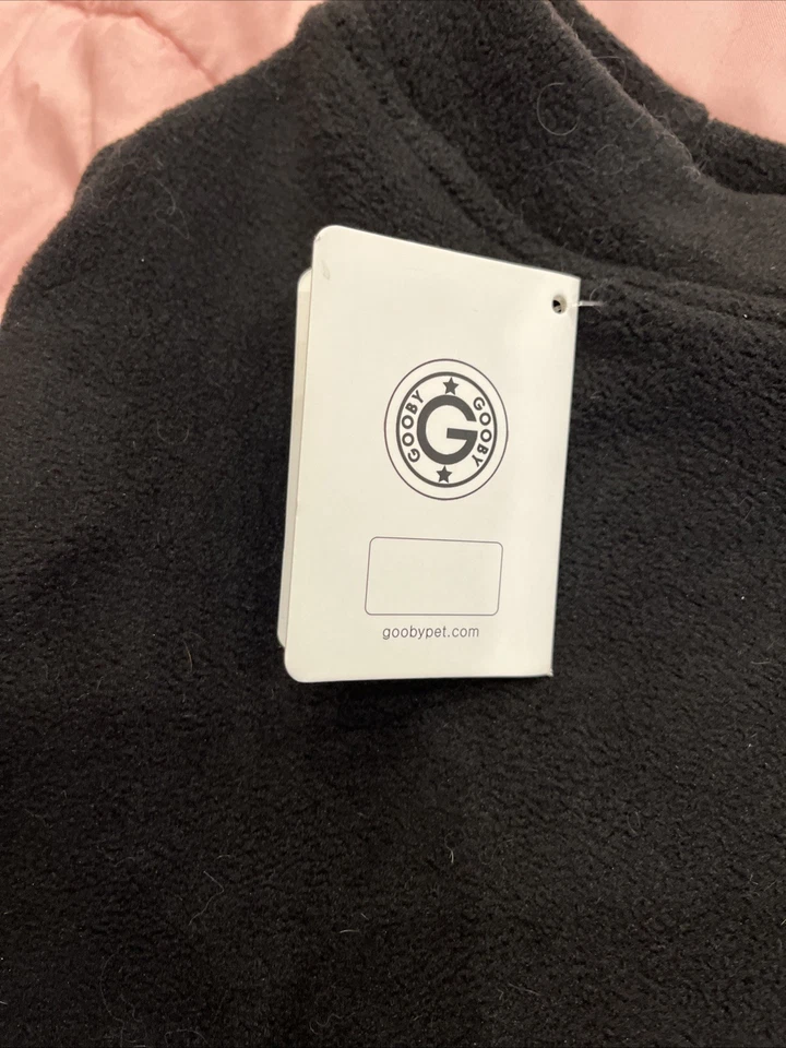 Gooby Stretch Fleece Vest Dog Sweater black Large - Image 3 of 4