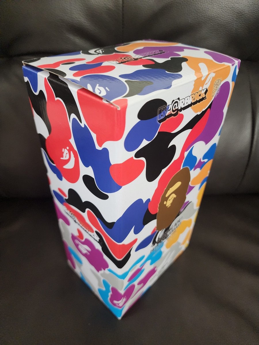 Medicom Toy Bearbrick x BAPE 28th ANNIVERSARY CAMO #2 400% US