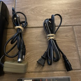 Sega Saturn MK-80000A Black Console with Controllers, Cables & Games. Tested