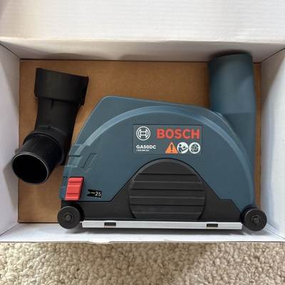 #ad BOSCH 5 In. Angle Grinder Concrete Dust Collection Attachment GA50DC $44.99