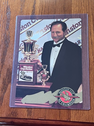 1995 Action Packed 8 x 10 Portrait Card # Winston Cup Champion Dale Earnhardt - Imagen 1 de 4