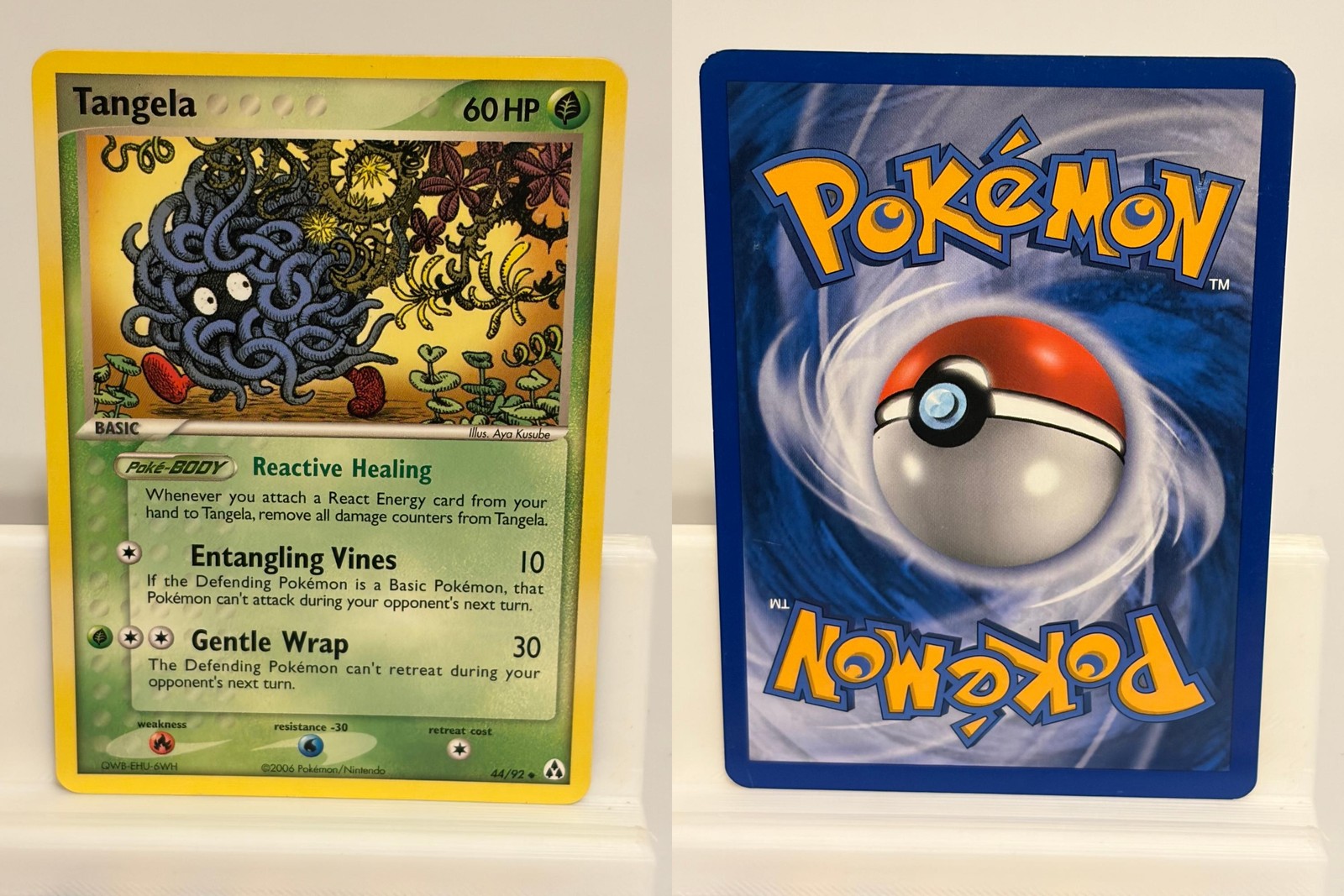 Tangela 44 NEAR MINT Legend Maker 92 Pokemon