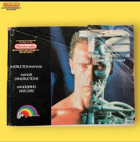 Jeu cartouche T2cm : Terminator 2 Judgement Day - Nintendo NES - Avec Manuel