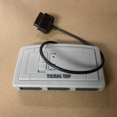 SNES Tribal Tap Multi Tap Adapter für 3 Controller -Sehr guter Zustand- Nintendo