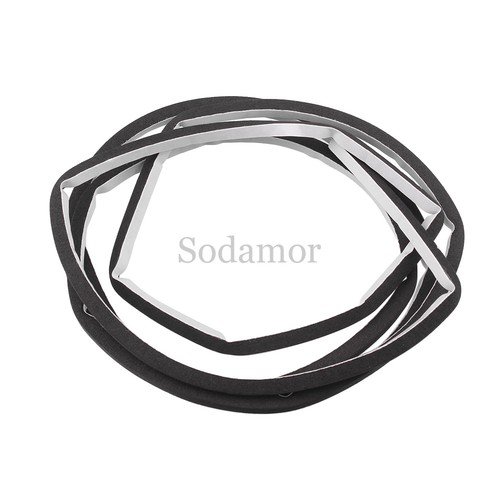 Schwarze Scheinwerferverkleidung Klare Windschutzscheibe Kit For Harley Softail - Picture 23 of 24