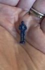 (36) Miniature Tiny Little Blue Men - Men Sitting - Chairs - Game Pieces? Police — photo 7