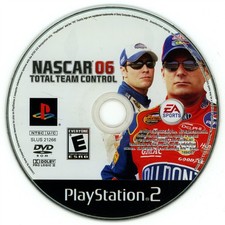 NASCAR 06: Total Team Control (PS2, 2005) TESTED Resurfaced NO TRACKING