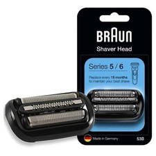 Braun 53B Electric Shaver Foil Head Replacement /Compatible with Series 5&6