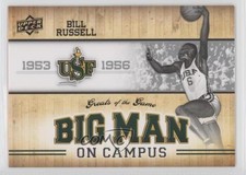 2009 Upper Deck Greats of the Game Big Man on Campus Bill Russell #118 HOF 0qr0