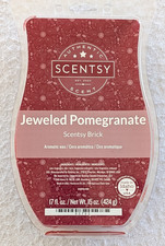 Scentsy Wax Brick Jeweled Pomegranate Scent 17 fl. oz. New  ***READ***