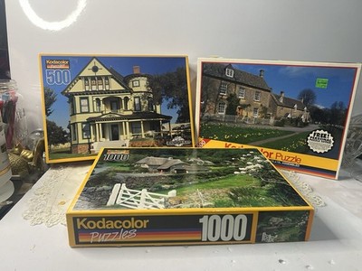 Kodacolor Vintage Puzzles, Set of Three