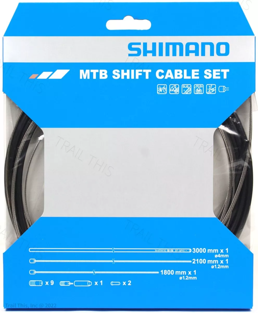 Shimano mtb shift cable set top