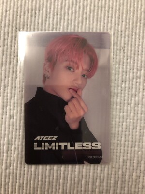 ATEEZ - ATEEZ Limitless タワレコ クリアトレカ ATEEZ Limitless JAPAN 2ND SINGLE Tower Record POB Clear