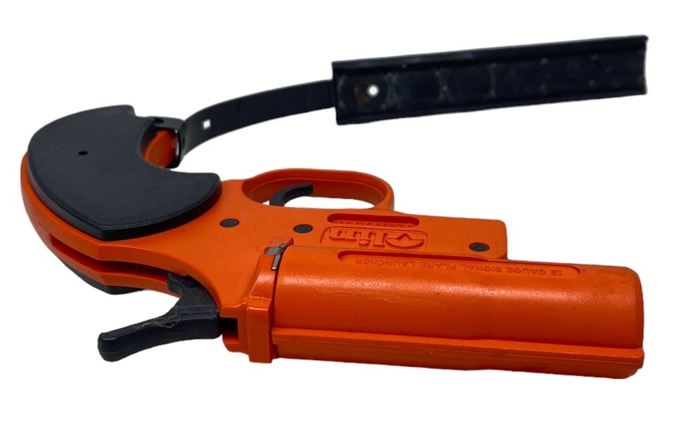 Olin Orion Marine Flare Gun Safety Flares Boat Orange Safety 12 Gauge