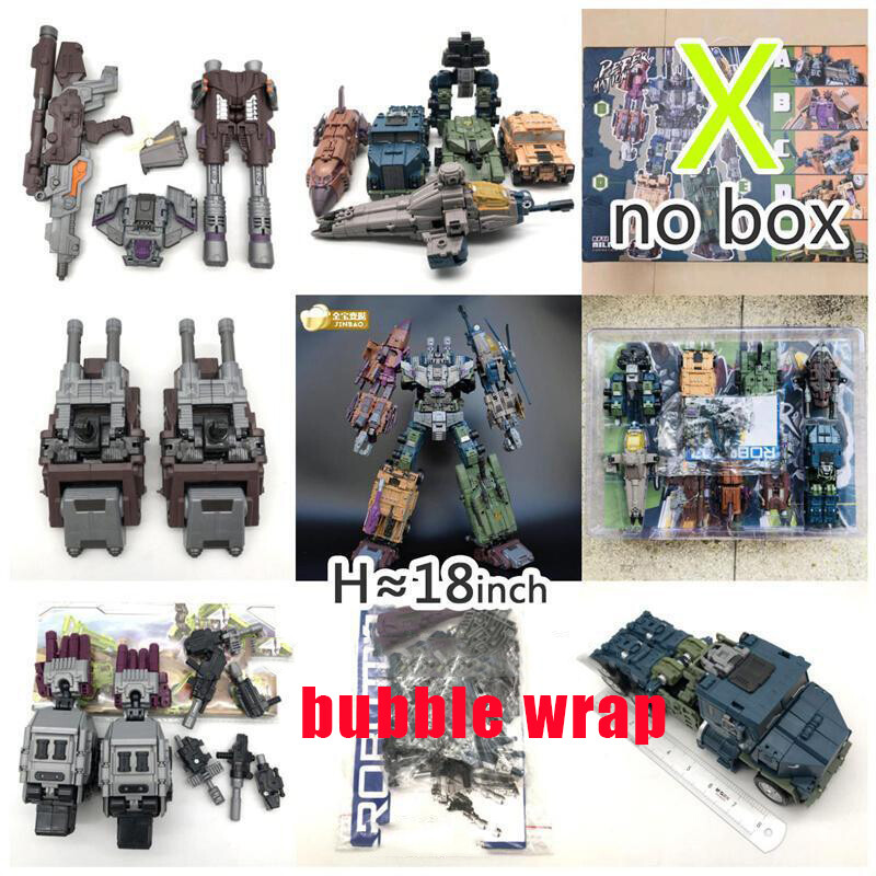 JinBao 6in1 G1 Bruticus Combination 18in 45cm Oversized Action Figure
