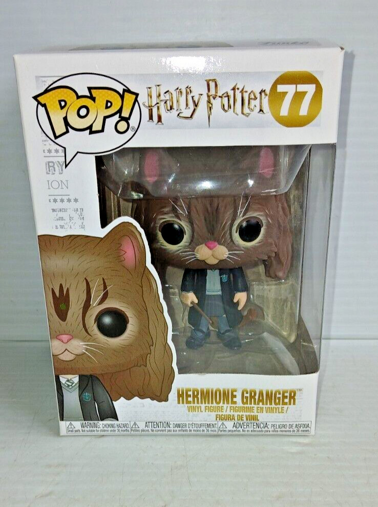 Figura de vinilo Funko Pop Harry Potter - Hermione Granger (como gato) #77