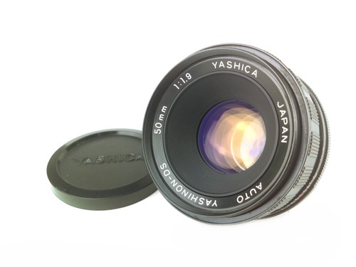 YASHICA Auto Yashinon-DS 50mm f/1.9 Vollformat Prime Objektiv, M42 Schraubmontage YASHICA Auto Yashinon-DS 50mm f/1.9 Vollformat Prime Objektiv, M42 Schraubmontage