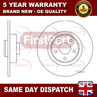 Fits Renault Espace 2002-2012 Vel Satis 2002-2006 FirstPart Rear  1x Brake Disc