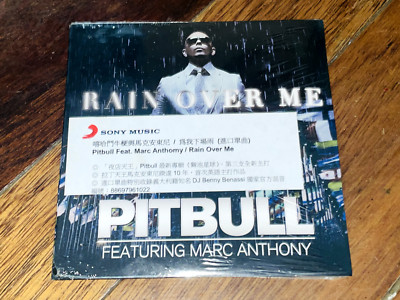 Pitbull Featuring Marc Anthony Rain Over Me EU Single CD Brand New Sealed