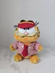 9" Garfield McDonald's Employee Plush Toy From Dakin 1981 Rare