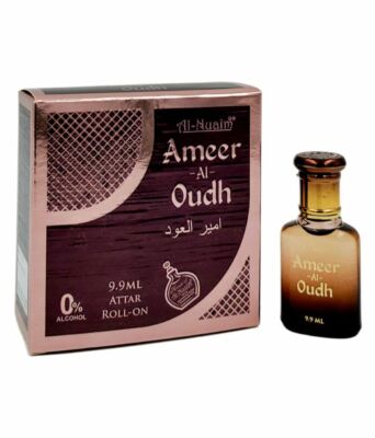 Al Nuaim Ameer Al Oudh 9.9ml Attar Perfume Alcohol Free Long Lasting Fragrance