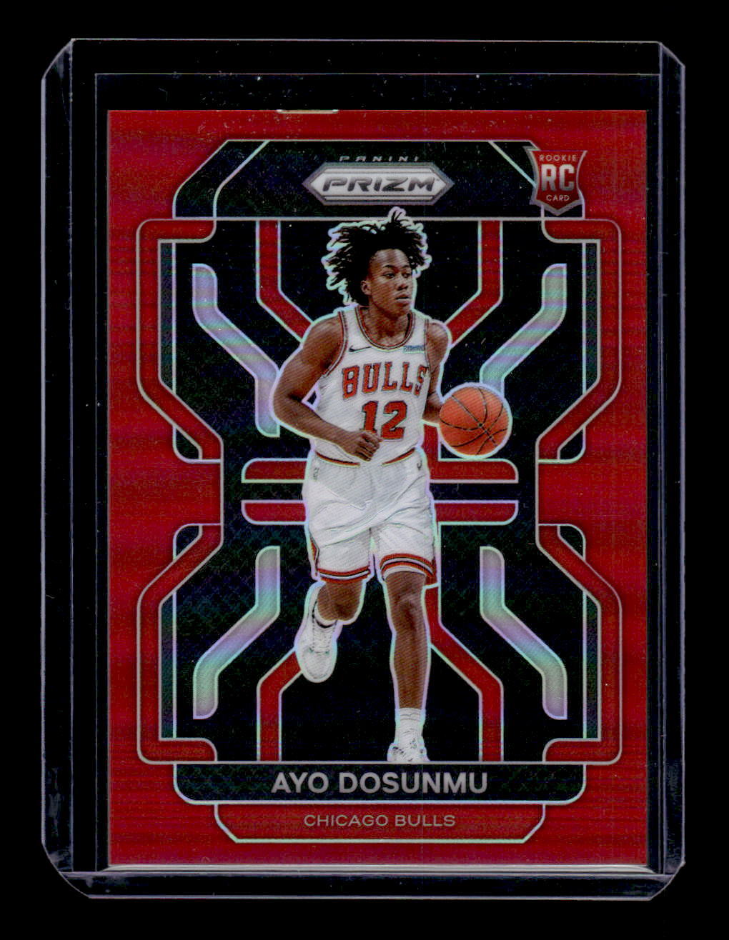 2021-22 Panini Prizm #271 Ayo Dosunmu Red #/299