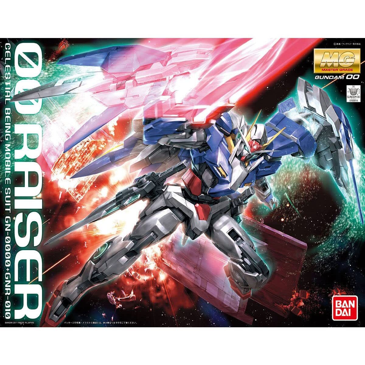 MG ガンダム　MBF-P02KAI &GN-0000+GNR-010 MG GN-0000+GNR-010/XN 00 XN Raiser – GUNDAM PLANET