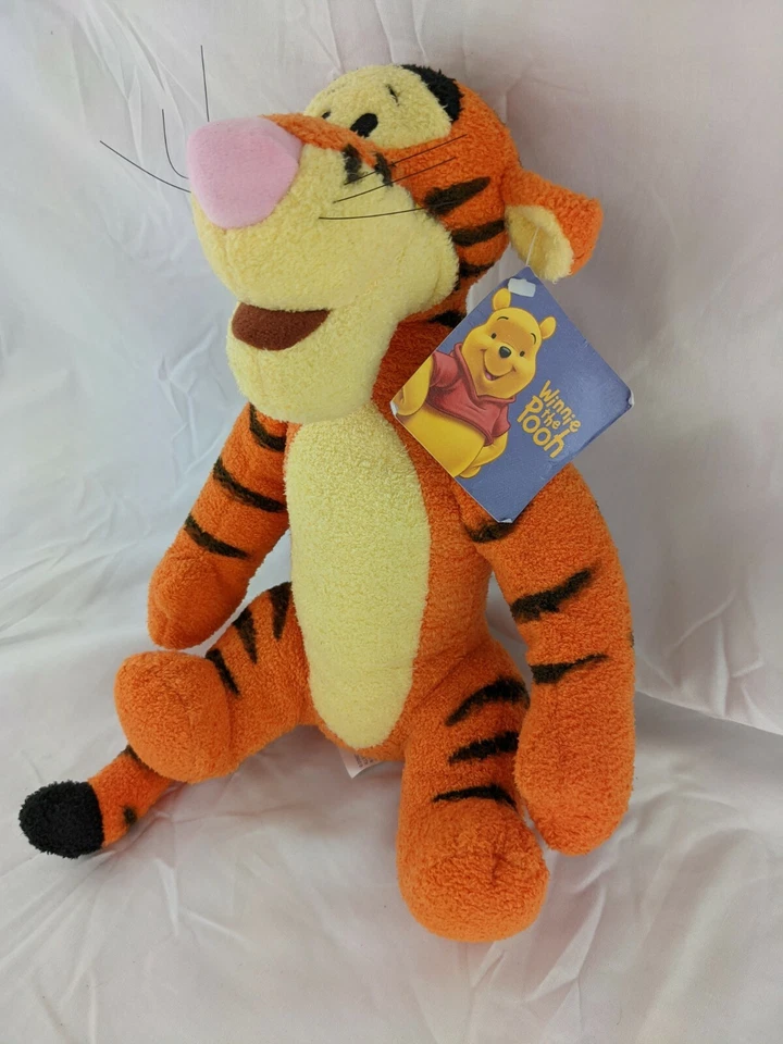 Juguete de peluche Applause Tigger Push 10 pulgadas Winnie the Pooh Disney Foto 3 de 4