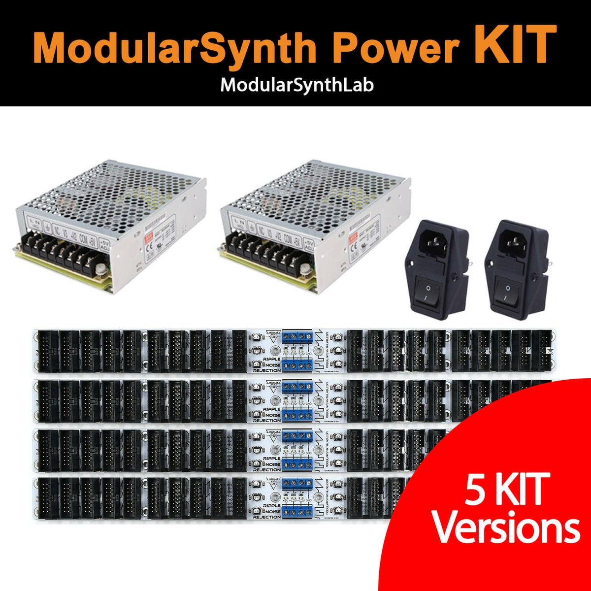 Eurorack Power KIT, Modular Synth Power KIT, MW RT65B | eBay