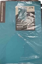 Dunwell 11x17 Portfolio Binder Folder Aqua, Assorted Colors , Styles