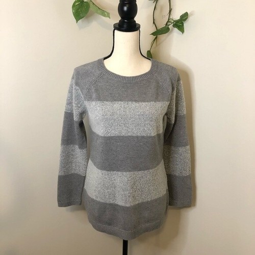 Calvin Klein Striped Wool Blend Sweater S - 第 1/7 張圖片