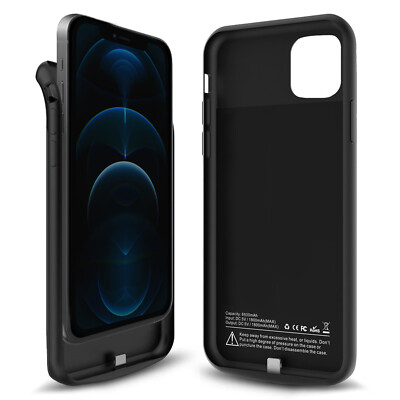 Rechargeable Battery Charger Case For iPhone Plus X XR Xs 11 - Main Image