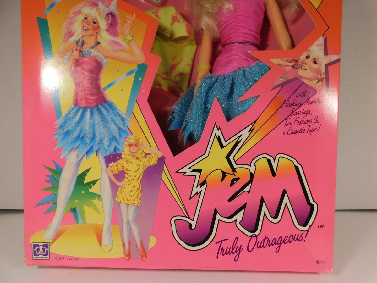 Poupée Jem Et Les Hologrammes - Flash'n Sizzle Jem/Jerrica Rock'n Flash - NEUVE En Boîte