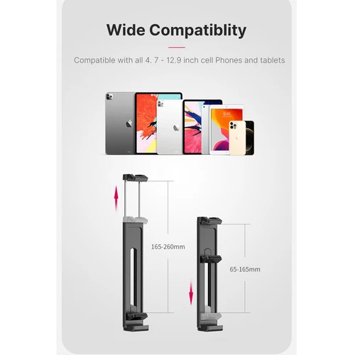 Ulanzi U-Pad II Universal Tablet Teléfono Trípode Montaje para iPad Pro Air Mini - Imagen 8 de 17